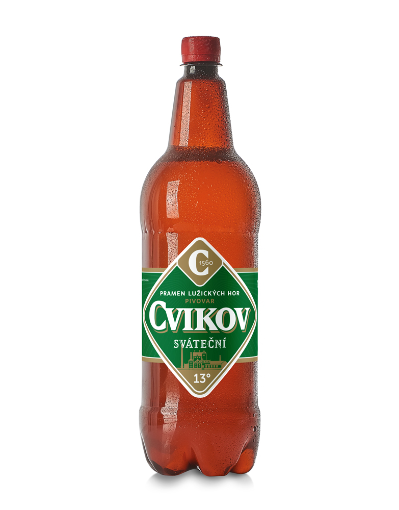 Sváteční polotmavá 13%  1,5l PET