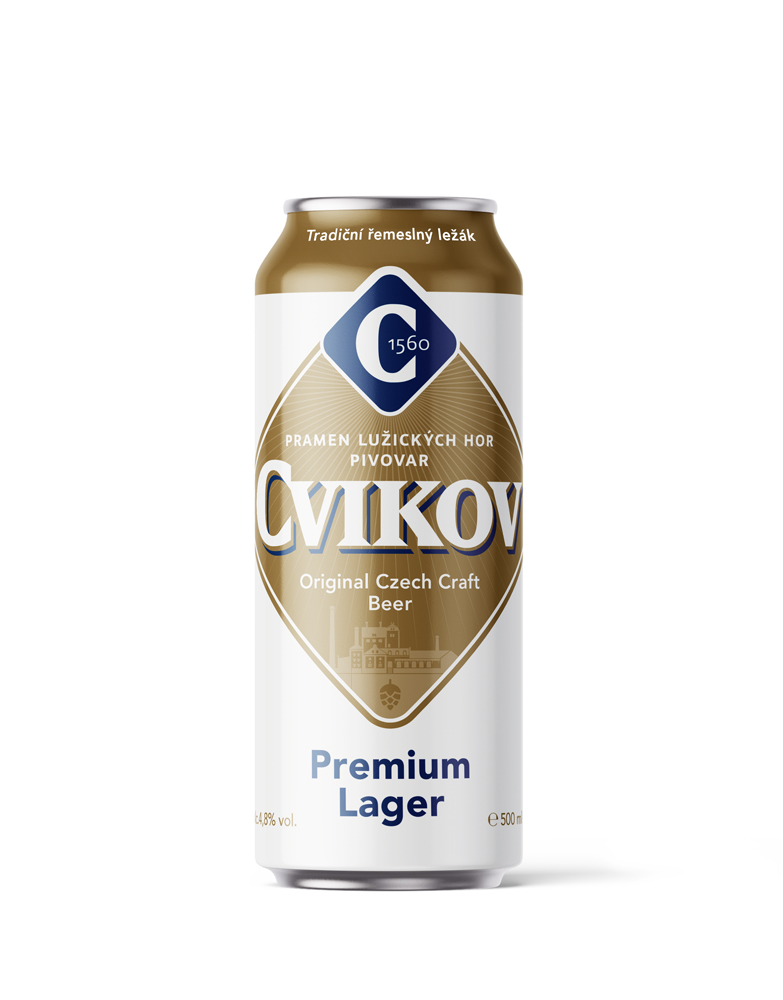 12x Prémiový ležák 11% plech 0,5l
